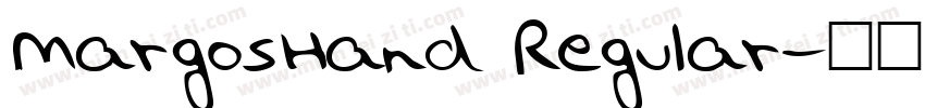 MargosHand Regular字体转换